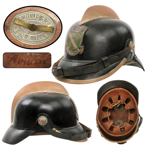 Original Imperial German Pre WWI Bickendorf Fire Brigade