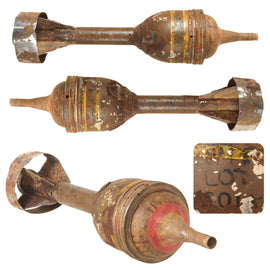 Original WWII British Inert PIAT Anti-Tank Bomb Launcher Round - Dated June 1944