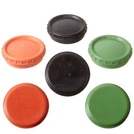 German WWII European Made Bakelite Plastic Butter Dish in Three Color Variations