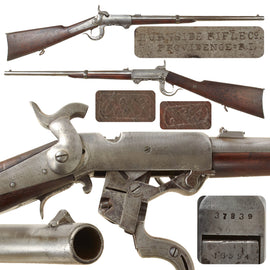Original U.S. Civil War Fifth Model 1864 Burnside Saddle Ring Cavalry Carbine, Serial No. 37839