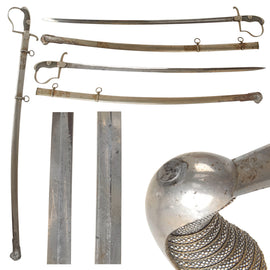 Original Imperial German Pre-WWI Officer’s Dress Sword with Triple-Etched Blade by WKC Waffenfabrik and Scabbard - Circa 1900