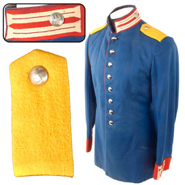 Original Imperial German Pre-WWI Prussian Garde Regiment Enlisted Men’s Waffenrock Tunic