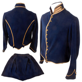 Original U.S. Pre Civil War M1855 Federal Union Army Cavalry Dragoons Enlisted Man Shell Jacket - Missing Liner