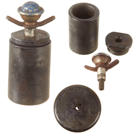 Original German WWII Late War “Last Ditch” Grenade with Fuze by F. Soennecken - Dated 1944