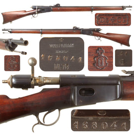 Original Swiss Vetterli Repetiergewehr M1878 Magazine Rifle by Waffenfabrik Bern Serial 168041 in Excellent Condition - 10.4×38mm