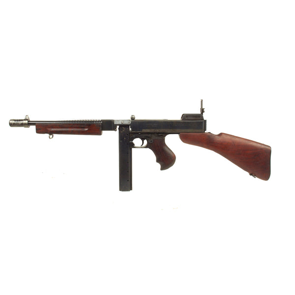 Original U.S. WWII Thompson M1928A1 Display Submachine Gun Serial  
