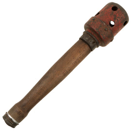 Original German WWII Training M24 Stick Grenade by Richard Rinker with M24 Stick - Dated 1939