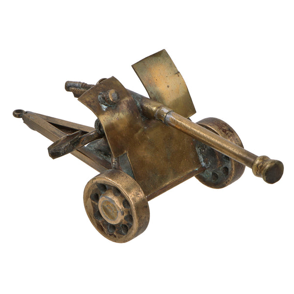 Original German WWII Trench Art PaK40 Anti-Tank Gun with Breech