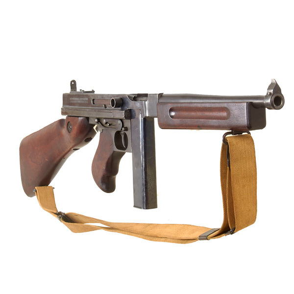 Original U.S. WWII Thompson M1 Display Submachine Gun Serial NO