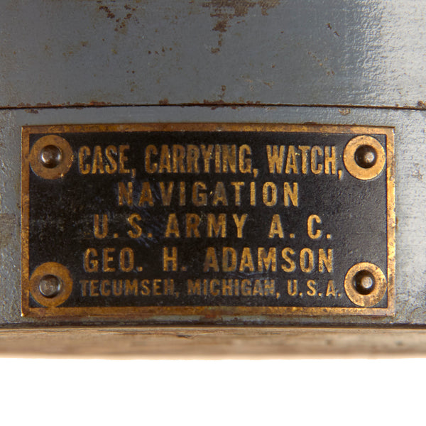 Original WWII G.C.T. Vibration Proof Carry Case and Cold War USAAF