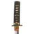 Original Edo Period Japanese Ko-Wakizashi Short Sword by KANESADA with Lacquered Scabbard & Sageo Cord Original Items