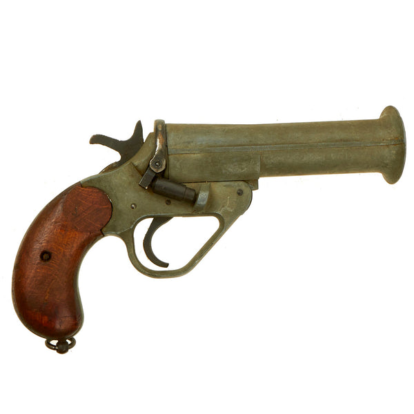 Original Canadian WWII Zinc Webley No 1 Mk V Style Flare Signal