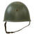 Original WWII Italian M33 Helmet marked with Replicated San Marco Marines Insignia - stamped M61 Original Items