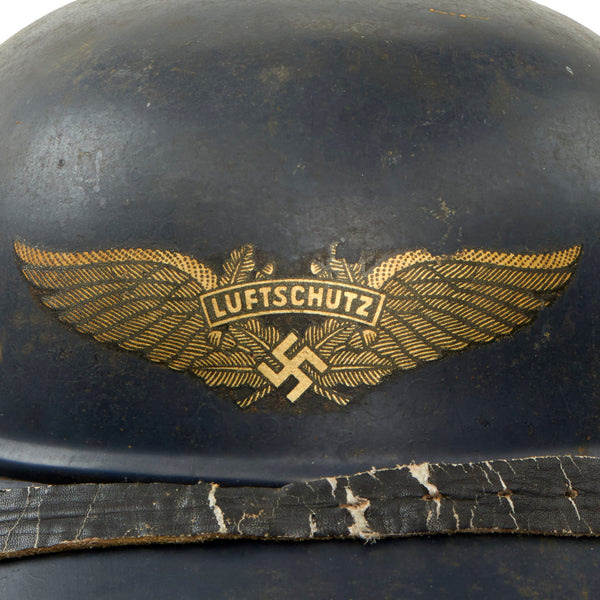 Original German WWII M38 Luftschutz Beaded Gladiator Air Defense
