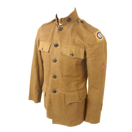 Original U.S. WWI Air Service 3rd Air Park Medical Soldier’s Uniform with Rare Unit Patch and 18 Months Overseas Service