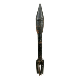 Original U.S. WWII M7A1 Anti-Tank Practice Rocket for the M1 and M1A1 2.36 Inch Bazooka Launcher - Inert