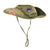 Original U.S. Vietnam War 416th Tactical Fighter Squadron Boonie “Cowboy” Hat With CIB, Green Beret Insignia and Paratrooper Wings Original Items