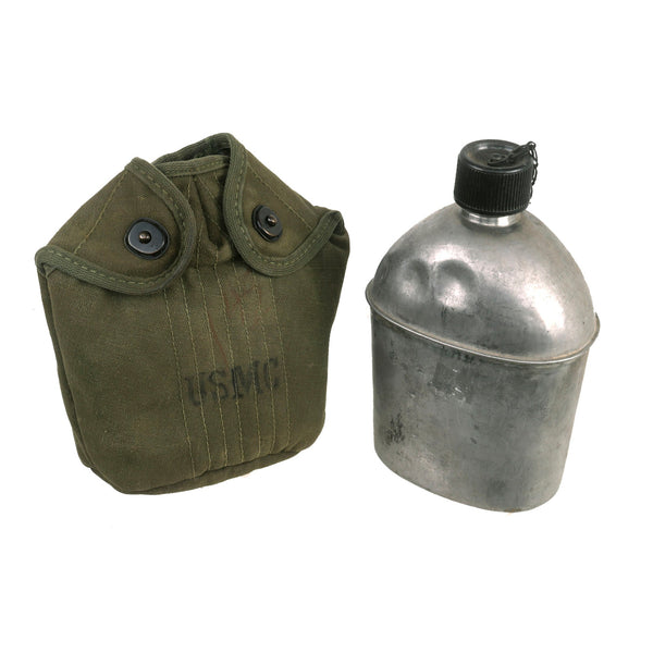 米軍実物 M1910キャンティーンセット USMC表記 Original U.S. Korean War Era US Marine Corps 1952 Dated USMC
