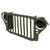 Original U.S. WWII Willys MB Jeep Front Grille with Radiator Deflector & Headlight Arms with Housings Original Items
