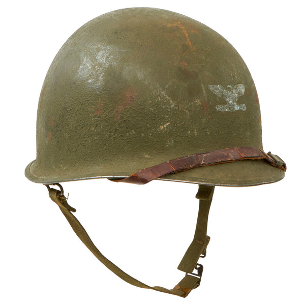 Original U.S. WWII Named 1942 McCord Front Seam Swivel Bale M1