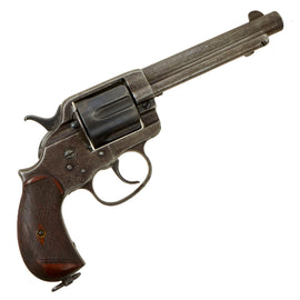 Original Scarce U.S. Colt Model 1878 British Pall Mall Address .45cal Revolver with 5 ½" Barrel made in 1878 - Matching Serial 217