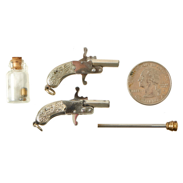 The Golden Gallop シリーズ TinyTiny 2点 Original Pattern 1897 Austrian Miniature Franz Pfannl 2mm Pinfire