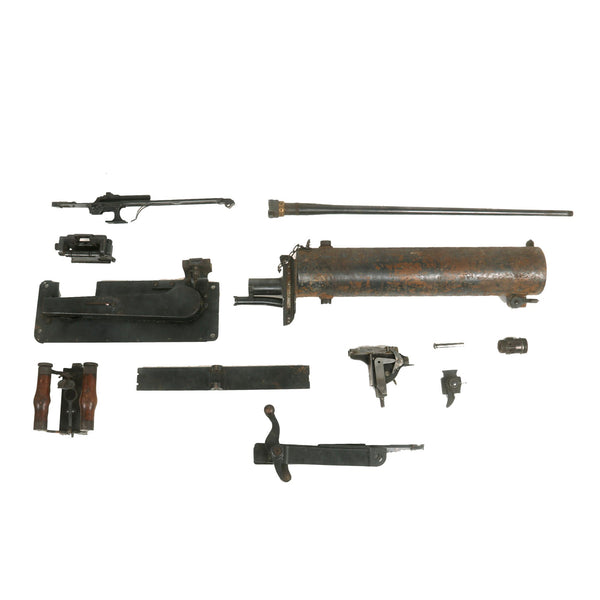 Original German WWI Maxim MG 08 Machine Gun Parts Set by Deutsche