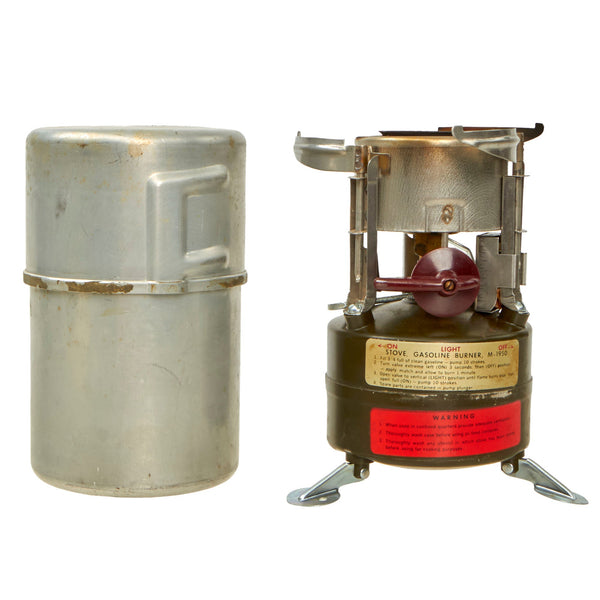 Original Vietnam War U.S. Issue Rogers Gasoline Camp Stove in