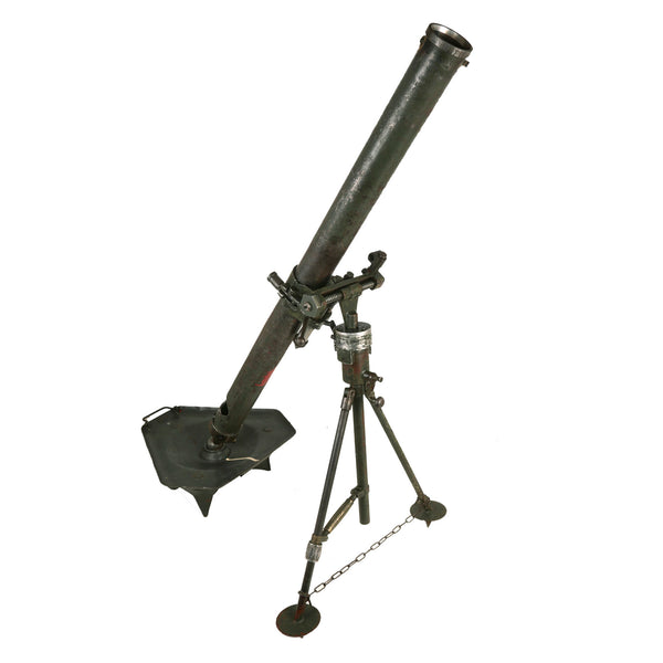 Original Yugoslavian Cold War Era Inert M69B 81mm Mortar System