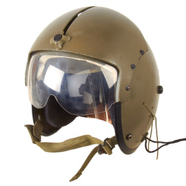 Original U.S. Vietnam War APH-5 Helicopter Pilot Flying Helmet Likely by Sierra Engineering Co. - Incomplete