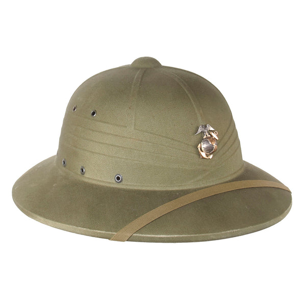 Original U.S. WWII-Era US Marine Corps Issue M-1940 Pressed Fiber