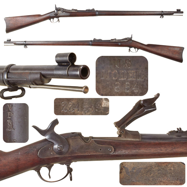 Original U.S. Springfield Trapdoor Model 1873/84 Rifle Made in