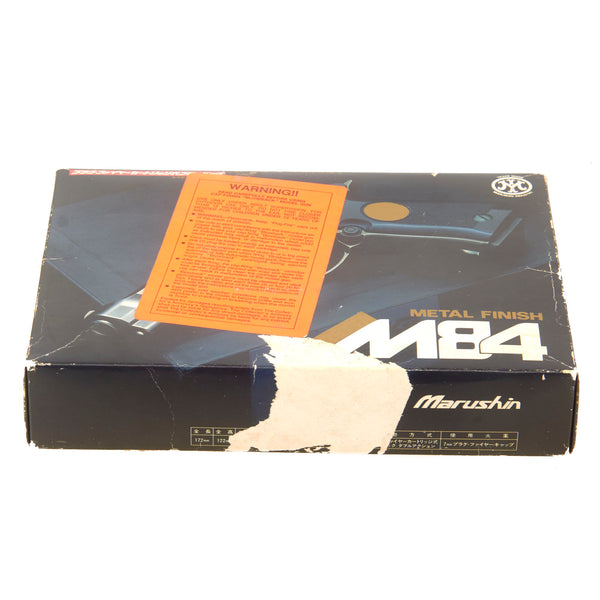 箱あり BERETTA M84 (Marushin) Original Marushin Industry M-84 Beretta Full Scale Cap Plug Firing