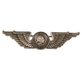 Original U.S. WWII CAA Civil Aviation Authority War Training Service Instructor Pilot’s Wings - Sterling