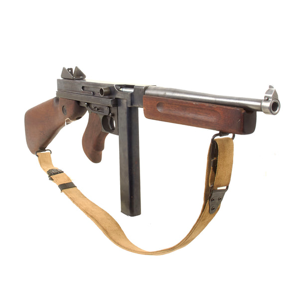 Original U.S. WWII Thompson M1 Display Submachine Gun Serial NO