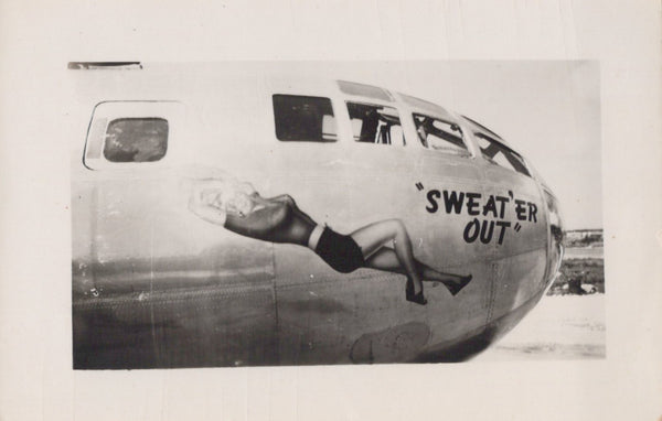 Original U.S. WWII AAF Nose Art Photo Collection with Fantastic
