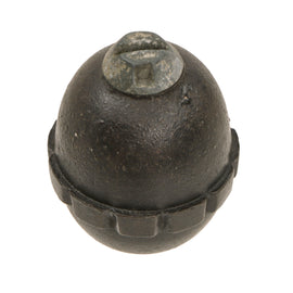 Original German WWI Model 1917 n/A Inert Egg Hand Fragmentation Grenade With Transit Plug & Great Body Markings - Eierhandgranate