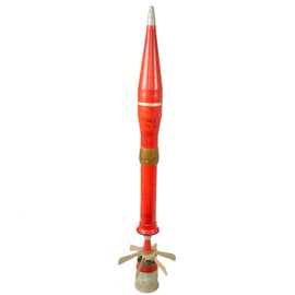 Original Cold War Era Czech Inert SPG-9 Recoilless Anti-Tank Gun Training Rocket - Dated 1981