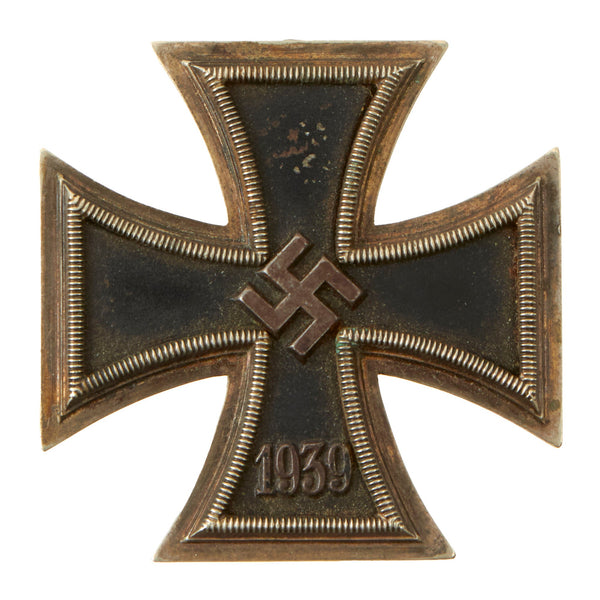 tomeです。1939’s★ドイツ国防空軍★アイアンクロス・イーグルリング Original German WWII Iron Cross First Class 1939 EKI with Vertical