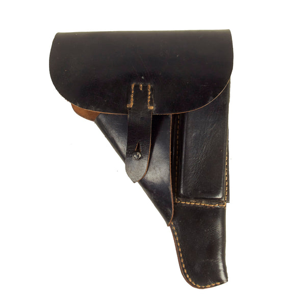 戦時ドイツ軍レザーホルスター（実物・1943年製・Waffenamt刻印） 戦時ドイツ軍レザーホルスター（実物・1943年製・Waffenamt刻印） 戦時