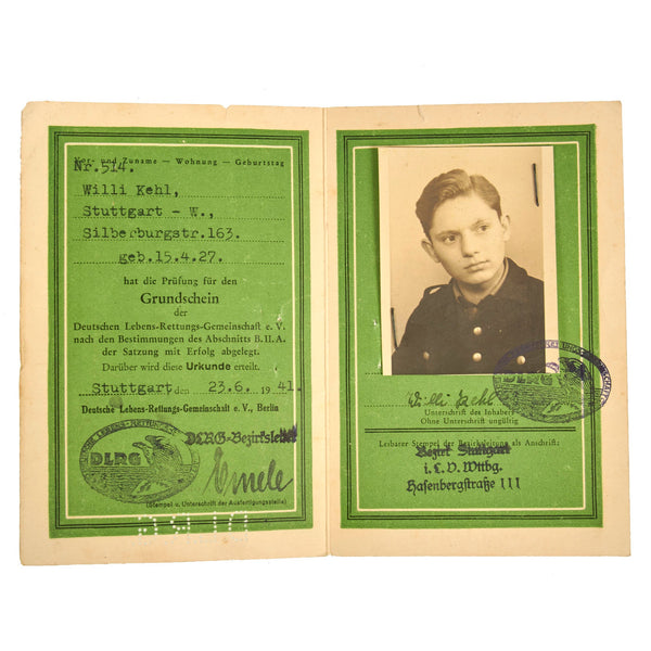 Original German WWII HJ Complete West Köln-Aachen Uniform Set with