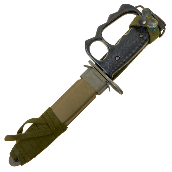 Original U.S. 1980s M7 Bayonet with Experimental Aluminum Knuckle