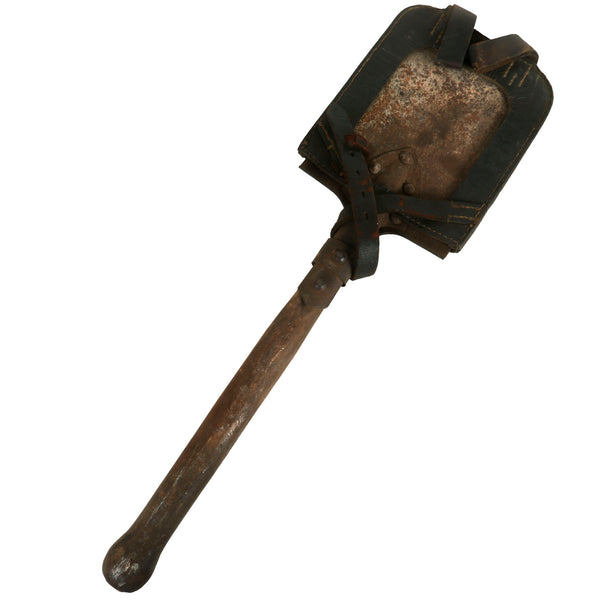 German WW2 type Whermacht Full Size Entrenching Shovel: Round Nose