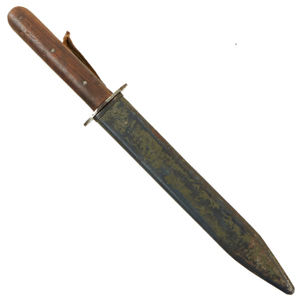 Original WWI Austro-Hungarian Fighting Knife with Steel Scabbard
