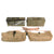 Original Rare German WWII Late War MG34 / MG42 Ammunition Box Carrying Bag Set with Boxes - Post War Reworked Straps Original Items