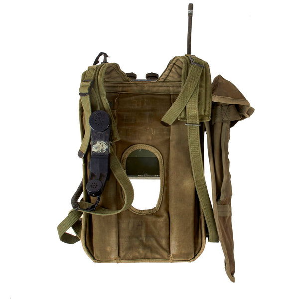 Original U.S. Korean / Vietnam War AN/PRC-77 Radio Man Pack Set