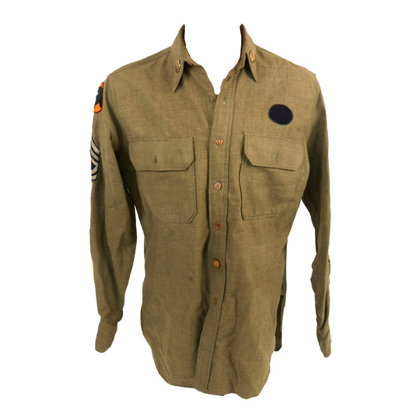 Original U.S. WWII 66th Infantry Division Bronze Star Combat Medic