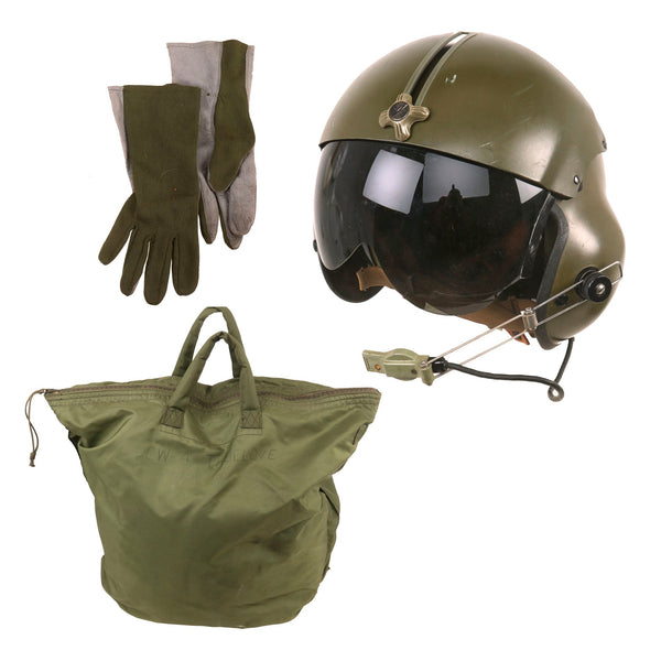 Original U.S. Vietnam War Gentex SPH-4 Helicopter Pilot Helmet