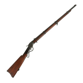 Original U.S. Civil War Era No. 46 Ballard's Patent Falling Block Long Rifle in .44 Rimfire - Serial 17835