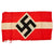 Original German WWII Service Used HJ National Youth Organization Member Armband with Embroidered Insignia Original Items